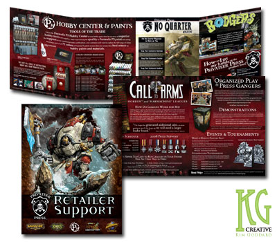 Privateer Press Retailer Support Brochure